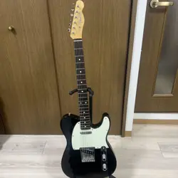 FENDER JAPAN TELECASTER BLACK ELECTRIC GUITAR USED PRODUCT SHIPPING FROM JAPAN