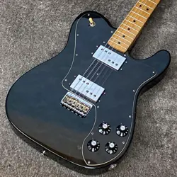 FENDER CLASSIC SERIES '72 TELECASTER DELUXE USED ALDER BODY BLACK W/SOFT CASE