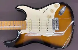 FENDER JAPAN ST57 USED 1997-2000 BASSWOOD BODY MAPLE NECK/FINGERBOARD W/SOFTCASE