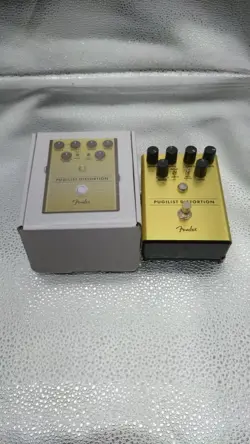FENDER PUGILIST DISTORTION EFFECTS PEDAL - USED