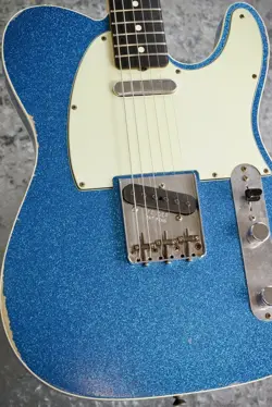 FENDER CUSTOM SHOP PU 1962 TELECASTER CUSTOM RELIC / BLUE SPARKLE[3.42KG] #GG6LS