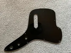 1975 1976 FENDER MUSICMASTER BASS PICKGUARD BLACK