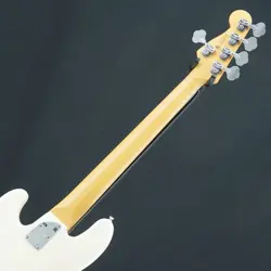 FENDER USED AMERICAN PROFESSIONAL II JAZZ BASS V OLYMPIC WHITE/ROSEWOOD SAFE DEL