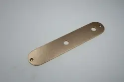 BRASS TELECASTER CONTROL PLATE FOR FENDER SQUIER GUITARS