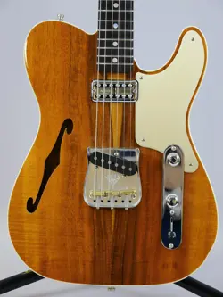 FENDER CUSTOM SHOP LIMITED THINLINE TELECASTER CABALLO LIGERO KOA *PD857