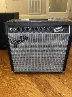 VINTAGE FENDER SIDEKICK REVERB 25 GUITAR AMP AMPLIFIER