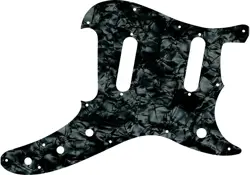 WD CUSTOM PICKGUARD FOR FENDER 1993-1996 DUO-SONIC REISSUE #28JBK JET BLACK P...