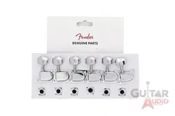 GENUINE FENDER CHROME '70S F TUNERS STRAT/TELE STRATOCASTER/TELECASTER MACHINES
