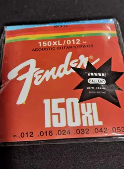 FENDER 150 XL / 012 ACOUSTIC GUITAR STRINGS  (3) 6 PACKS