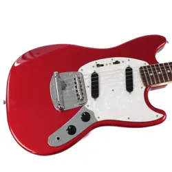 FENDER JAPAN MG69 MH MUSTANG CANDY APPLE RED ELECTRIC GUITAR
