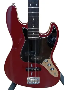 [FENDER JAPAN] AERODYNE JAZZ BASS CANDY APPLE RED CRAFTED IN JAPAN 2006-2008