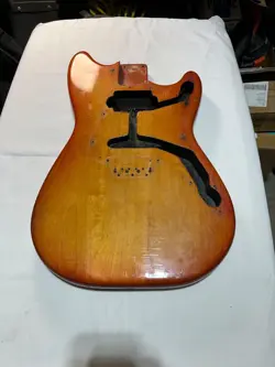 VINTAGE FENDER 1963 DUO SONIC ELECTRIC GUITAR BODY ORIGINAL FINISH!