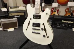 SQUIER BY FENDER STARCASTER WHITE SAFE PACKING!