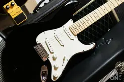 FENDER AMERICAN STRATOCASTER MN BLK 2006 ELECTRIC GUTIAR [AUTH]