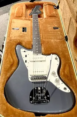 FENDER FSR LIMITED AMERICAN ORIGINAL '60S JAZZMASTER CHARCOAL FROST METALLIC