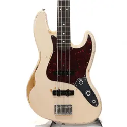 FENDER FLEA JAZZ BASS ROADWORN SHELL PINK 2016 BASS GUITAR