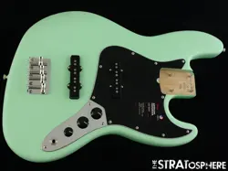 FENDER AMERICAN PERFORMER JAZZ BASS LOADED BODY, USA SURF GREEN.