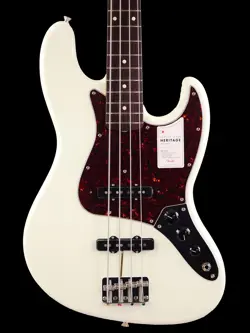 FENDER JAPAN HERITAGE 60S JAZZ BASS 2024  (OLYMPIC WHITE)
