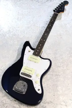 FENDER FSR HYBRID II JAZZMASTER GUN METAL BLUE MATCHING HEAD ELECTRIC GUITAR