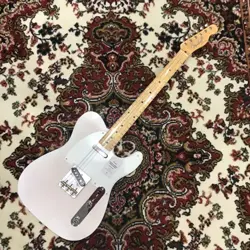 FENDER MADE IN JAPAN TRADITIONAL 50S TELECASTER WHITE BLONDE #GGE7M
