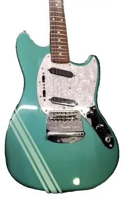 [FENDER JAPAN] MG-69-77CO MUSTANG OCEAN TURQUOISE METALLIC CRAFTED IN JAPAN MOD