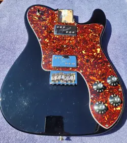  2017 FENDER AMERICAN PROFESSIONAL DELUXE TELECASTER LOADED BODY, BLACK 