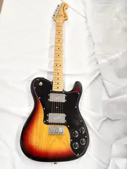 FENDER JAPAN TELECASTER DELUX ELECTRIC GUITAR SAFE DELIVERY FROM JAPAN