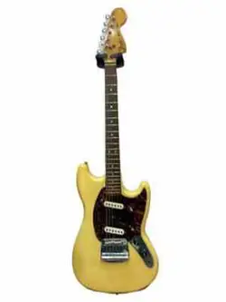 MUSTUNG ELECTRIC GUITAR   MUSTANG TYPE   WHITE   2S   SYNCHRO TYPE