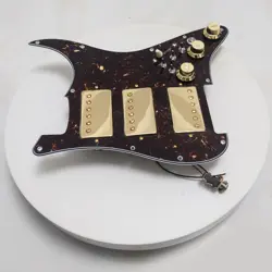 FOR FENDER GUITAR PREWIRED LOADED PICKGUARD COIL SPLITTING HHH ALNICO 5 PICKUOS