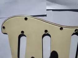 WHITE PICKGUARD 11