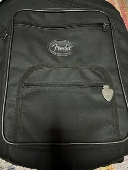 FENDER BLACK PADDED CASE FOR GUITAR NEW WITHOUT TAGS