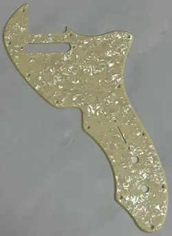 CUSTOM FOR FENDER TELECASTER THINLINE/TELE 69 STYLE GUITAR PICKGUARD CREAM PEARL