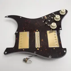 HSH PREWIRED LOADED PICKGUARD AINICO 5 HUMBUCKER PICKUP FOR FENDER STRAT GUITAR