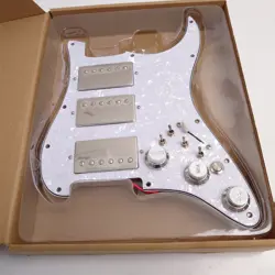 GUITAR PREWIRED LOADED PICKGUARD COIL SPLITTING ALNICO 5 FOR FENDER GUITAR