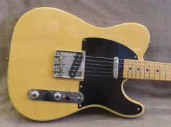 FENDER AMERICAN VINTAGE '52 TELECASTER USED 1988 ASH BODY BLONDE W/HARD CASE