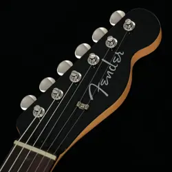 FENDER ISHIBASHI FSR MIJ HYBRID II TELECASTER CUSTOM HH BLACK W ANODIZED SILVER 