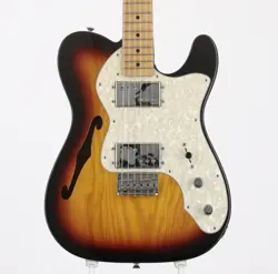FENDER CLASSIC SERIES 72 TELECASTER THINLINE 3-COLOR SUNBURST MAPLE