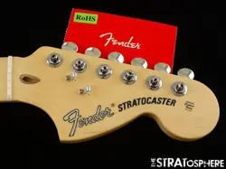 FENDER AMERICAN PERFORMER STRATOCASTER, NECK + TUNERS, STRAT MAPLE.