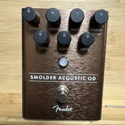FENDER SMOLDER ACOUSTIC OD GUITAR EFFECTOR NO.M204