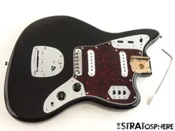 FENDER VINTERA II 70S RI JAGUAR LOADED BODY 1970S ALDER GUITAR BLACK