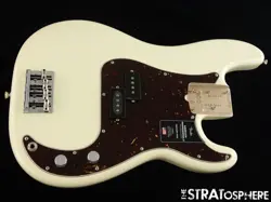 FENDER AMERICAN PROFESSIONAL II PRECISION P BASS LOADED BODY OLYMPIC WHITE.