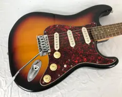 2008 FENDER SQUIER STRAT ELECTRIC GUITAR W/ GIG BAG