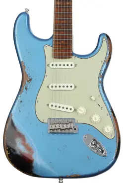 FENDER CUSTOM SHOP GT11 HEAVY RELIC STRATOCASTER ELECTRIC GUITAR - LAKE PLACID