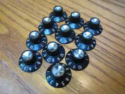 SILVERFACE AMPLIFIER KNOBS