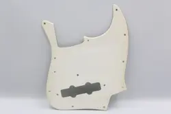 ~WHITE~ 10-HOLE PICKGUARD