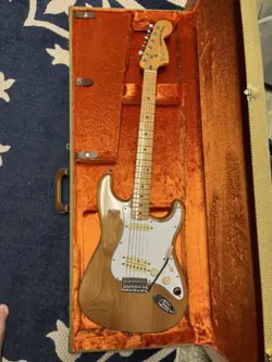 FENDER STRATOCASTER CUSTOM BUILD - NATURAL