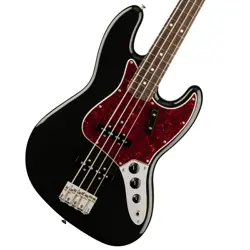 FENDER VINTERA II 60S JAZZ BASS BLACK ELECTRIC BASS GUITAR #BN00025