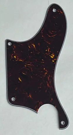 GUITAR PICKGUARD FOR FIT FENDER TELE CABALLO TONO LIGERO NO PICKUP BROWN TORTOIS
