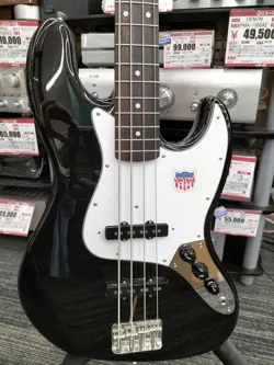 FENDER JB62-US JAZZ BASS ELECTRIC BASS WITH SOFT CASE - USED, 94-95 MODEL