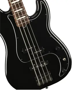 FENDER DUFF MCKAGAN DELUXE PRECISION BASS BLACK ELECTRIC BASS GUITAR #BN00029